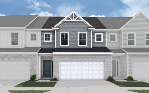 New construction Townhouse house 401 Barrington Run Blvd, Zebulon, NC 27597 null- photo 1 1