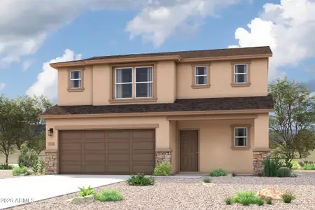 New construction Single-Family house 578 W Van Haren St, Florence, AZ 85132 plan Juniper - image