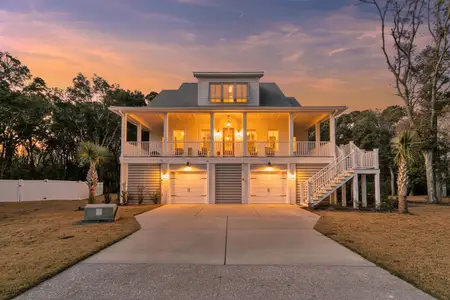 New construction Single-Family house 1087 Capersview Ct, Awendaw, SC 29429 plan Manigault - Overlook At Copahee Sound - image