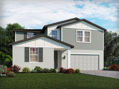 New construction Single-Family house 3450 Mud Canyon Dr, Davenport, FL 33837 plan Primrose - image