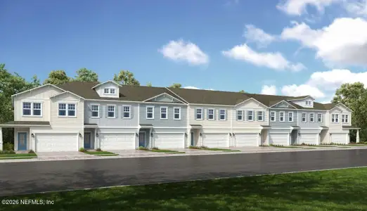 New construction Townhouse house 378 Cherry Elm Dr, St. Augustine, FL 32092 - image