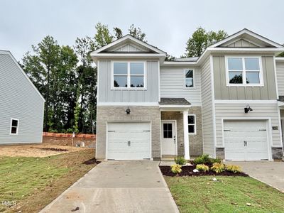 New construction Townhouse house 5229 Red Crimson Dr, Willow Spring, NC 27592 plan PEARSON - image