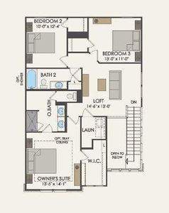 Pulte Homes, Alexander floor plan