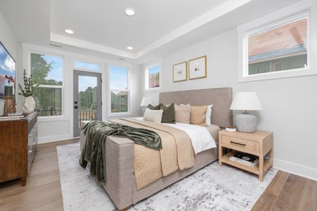 New construction Townhouse house 2021 N Salem St, Apex, NC 27523 plan Harrington End Unit - image 9