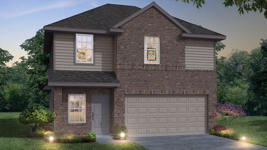 New construction Single-Family house 3220 Tavo Ridge Drive, Conroe, TX 77301 The Lakeland- photo 0