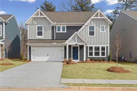 New construction Single-Family house 847 Crystal Lake Pkwy, Hoschton, GA 30548 plan Jensen - image
