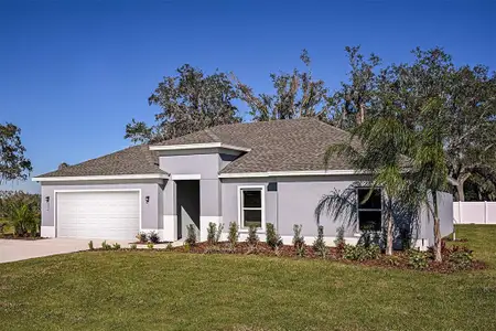 New construction Single-Family house 456 Oak Canopy Cir, Avon Park, FL 33825 plan Coryell - image