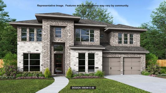 New construction Single-Family house 2214 Alabaster Estate Dr, Richmond, TX 77469 plan 3593W - image