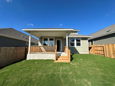 New construction Single-Family house 200 Kings Canyon Dr, Dripping Springs, TX 78620 Ladybird Homeplan- photo 4 4