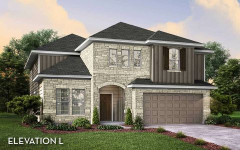 New construction Single-Family house 521 Exploration Circle, Liberty Hill, TX 78642 - photo 0