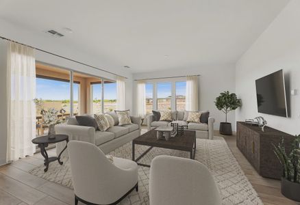 New construction Single-Family house 4448 Bucking Bronco Rd, Wickenburg, AZ 85390 plan Brasada Elevation F - image 9