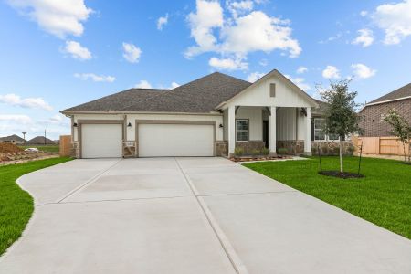 New construction Single-Family house 12911 Old Fashion Cir, Mont Belvieu, TX 77535 plan Aegean - image