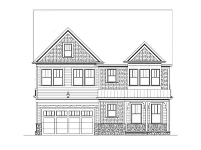 New construction Townhouse house 202 Dawson Dr, Woodstock, GA 30188 - image