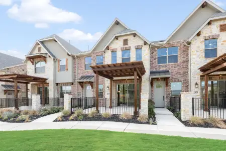 New construction Townhouse house 2833 Enfield, The Colony, TX 75056 plan Monterey - image