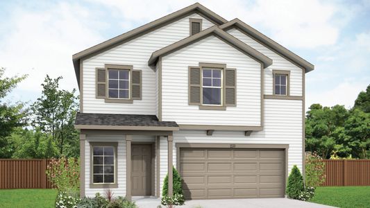 New construction Single-Family house 203 Manifest Rd, Hutto, TX 78634 plan Polaris - image