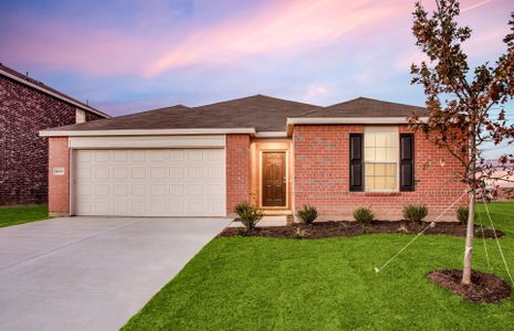 New construction Single-Family house 1317 Flamenco Ln, Haslet, TX 76052 plan Serenada - image