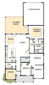 New construction Single-Family house 12123 Canal View Blvd, Mont Belvieu, TX 77523 plan The Broadway - image