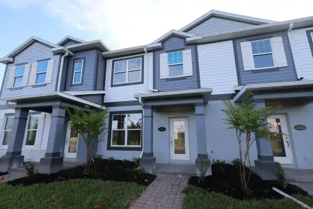 New construction Townhouse house 1341 Hyde St, St. Cloud, FL 34771 plan Rutland - Townhome Series - image