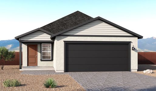 New construction Single-Family house 6688 S Sundance Kid Ave, Tucson, AZ 85746 plan Amber - image
