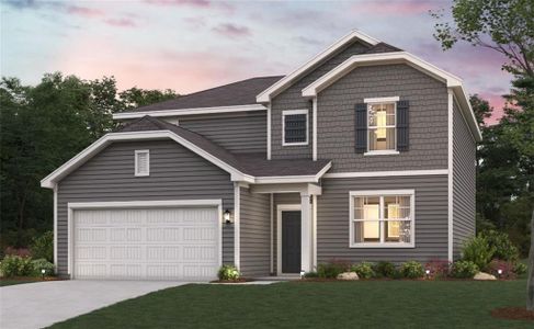 New construction Single-Family house 8639 Paradise (Lot 79) Dr, Douglasville, GA 30134 null- photo 0