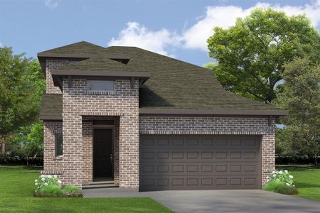 New construction Single-Family house 8751 Mancos Valley Ct, Porter, TX 77365 The Galveston- photo 0