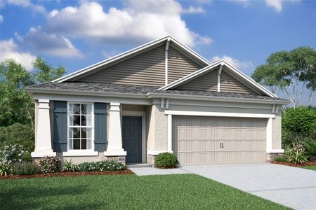 New construction Single-Family house 5323 Cappleman Loop, Brooksville, FL 34601 Redwood- photo 0