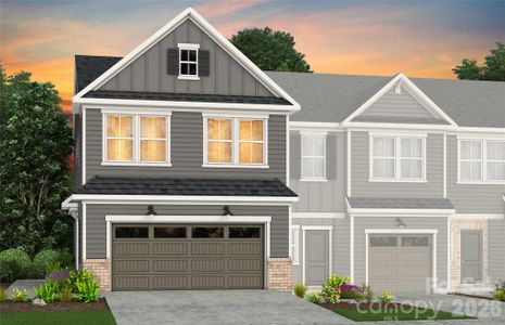 New construction Townhouse house 14044 Steller St, Charlotte, NC 28269 - image
