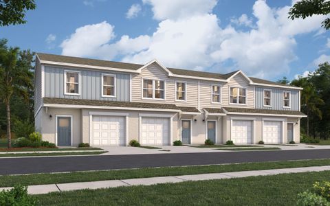 New construction Townhouse house 2519 Avalon Park Blvd, Tavares, FL 32778 - photo 0