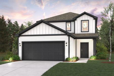 New construction Single-Family house 10635 Crockett Meadows Blvd, Conroe, TX 77306 plan Hampton - image