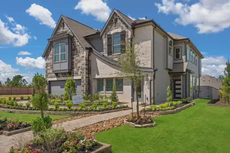 New construction Duplex house 408 E Coralburst Lp, Montgomery, TX 77316 plan Bungalo - image
