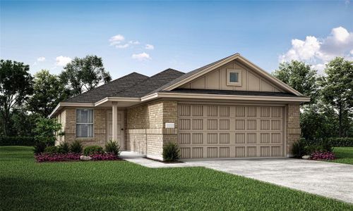 New construction Single-Family house 1241 Falcon Heights Drive, Forney, TX 75126 Red Oak II- photo 0