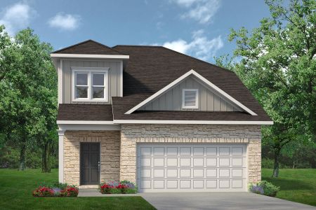 New construction Single-Family house 631 Woodhaven Lakes Dr, La Marque, TX 77568 plan The Sparrow II - image