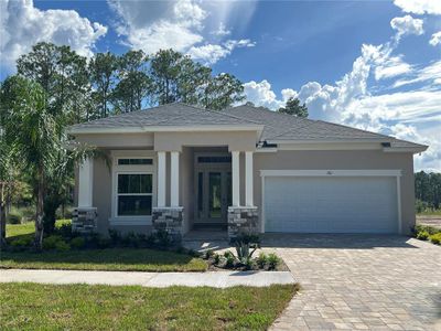 New construction Single-Family house 201 Hawthorn Ave, Palm Coast, FL 32164 Brighton- photo 0