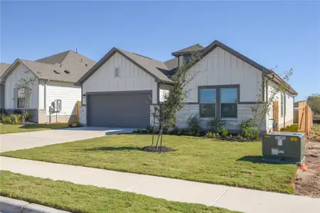 New construction Single-Family house 115 Ayres Horn, Cedar Creek, TX 78612 plan Young - image