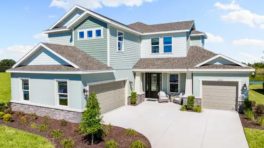 New construction Single-Family house 13610 Cornerstone Wy, Parrish, FL 34219 plan Tortola - image