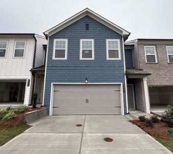 New construction Townhouse house 6627 Wyndale Drive, Douglasville, GA 30135 Foxglove- photo 0