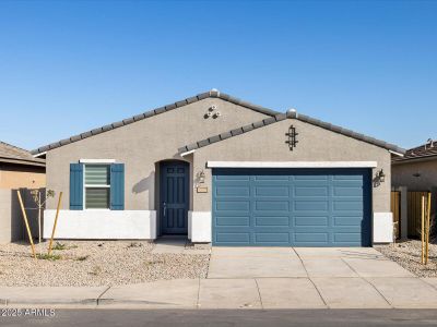 New construction Single-Family house 37028 W Prado St, Maricopa, AZ 85138 Mason- photo 1 1