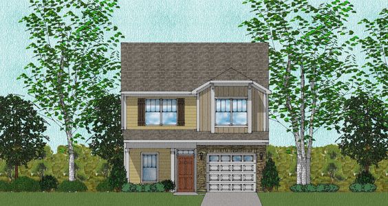 New construction Single-Family house 1555 Loose Leaf Ln, Blythewood, SC 29016 plan Townsend - image