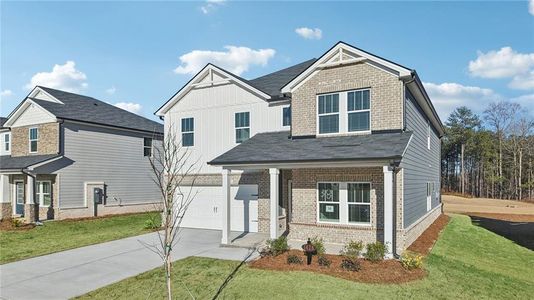 New construction Single-Family house 1428 High Falls Ln, Grayson, GA 30017 plan Taylorsville - image