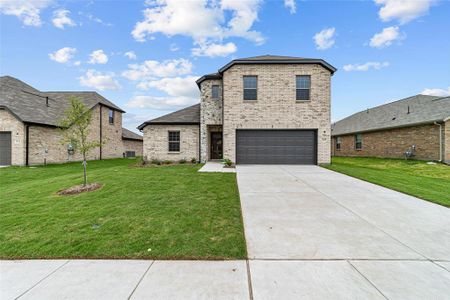 New construction Single-Family house 540 Meadow Run Drive, Van Alstyne, TX 75495 Ellerdale DEF- photo 0