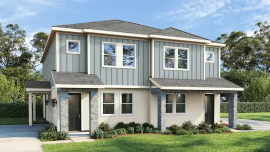 New construction Townhouse house 616 Silver Stream Ct, Brandon, FL 33511 plan Ashwood - image