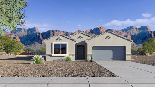 New construction Single-Family house 636 W Freedom St, Florence, AZ 85132 Taylor- photo 0