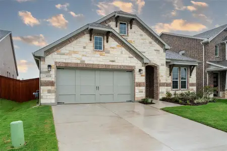 New construction Single-Family house 416 Pickett Creek Dr, Aledo, TX 76008 plan San Gabriel II - image