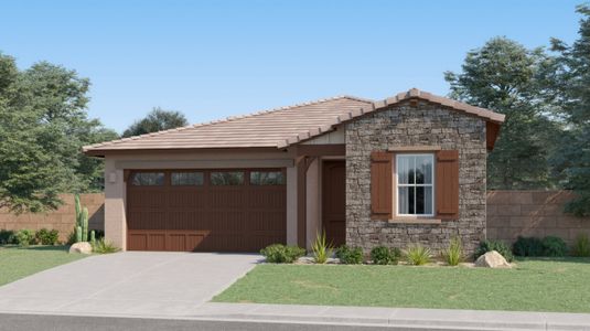 New construction Single-Family house 4634 E French Rd, San Tan Valley, AZ 85143 Ironwood Plan 3518- photo 0