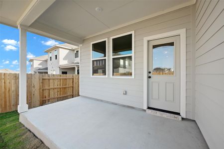 New construction Single-Family house 157 Clover Bnd, Liberty Hill, TX 78642 plan Travis - image