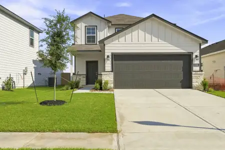 New construction Single-Family house 19861 Bridgemill Park Ln, Porter, TX 77365 plan Hampton - image