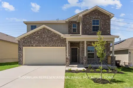 New construction Single-Family house 5030 Agave Blue Ln, San Antonio, TX 78222 - image