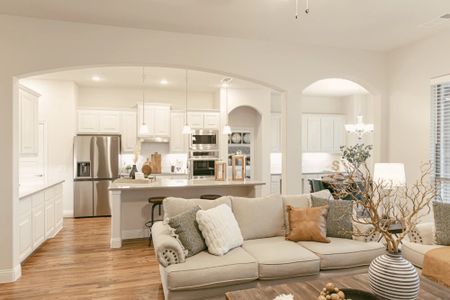 New construction Single-Family house 1701 Slate Ct, Van Alstyne, TX 75495 plan Newport (Side) - image 18