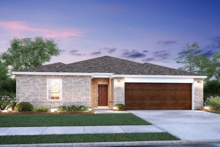 New construction Single-Family house 6517 Adderly Rd, Pilot Point, TX 76258 plan Moscoso - 40' Smart Series - image