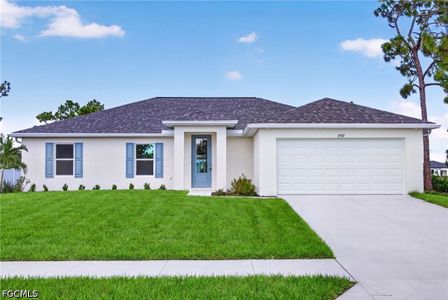 New construction Single-Family house 2532 Nw 21St Ave, Cape Coral, FL 33993 plan The Sunset Harbor - image